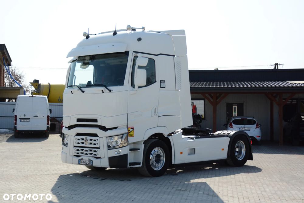 Renault T 520 Comfort / 2017r. / Cała na poduszkach / Kabina Salonka / 2 baki / Klima postojowa - 3