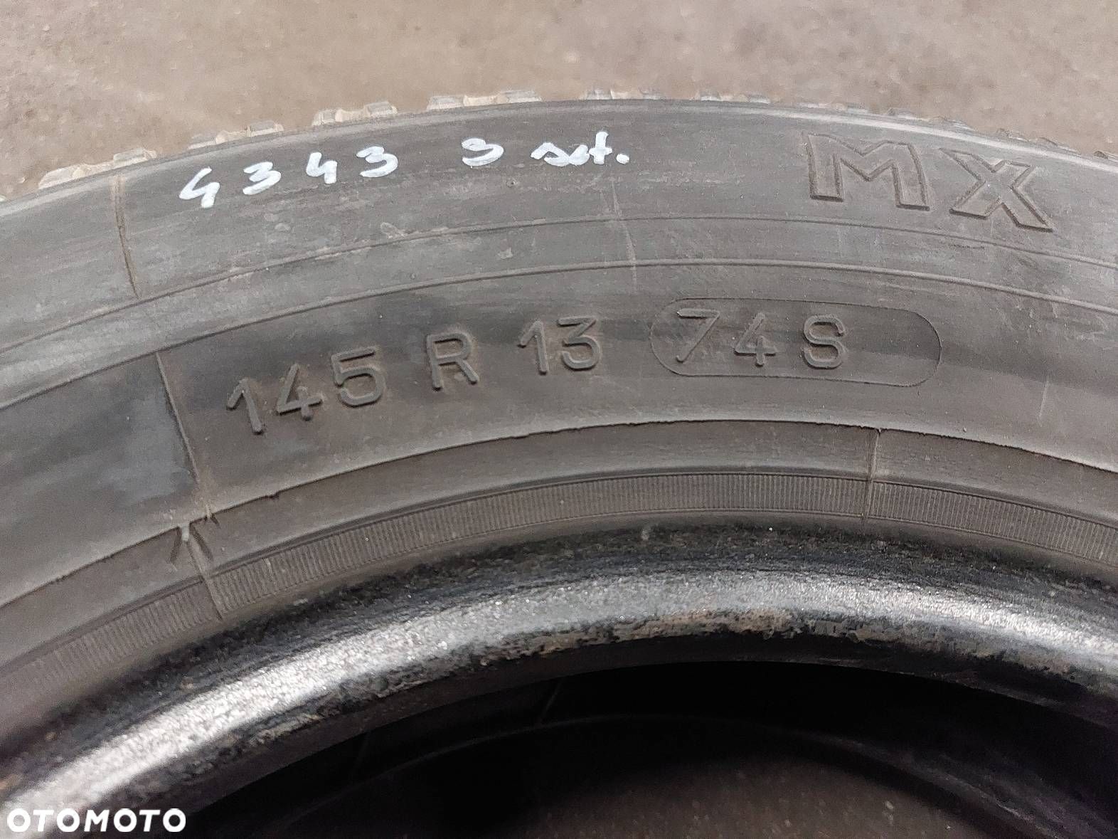 OPONY LETNIE 3SZ 145/R13 74S 2000R MICHELIN MX UNO I FL - 1