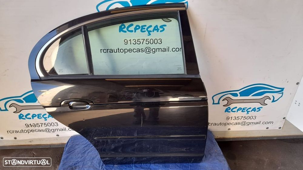 PORTA TRASEIRA TRÁS DIREITA FECHO ELEVADOR MOTOR PUXADOR VIDRO / ORIGINAL | JAGUAR S TYPE V6 S-TYPE; - 4