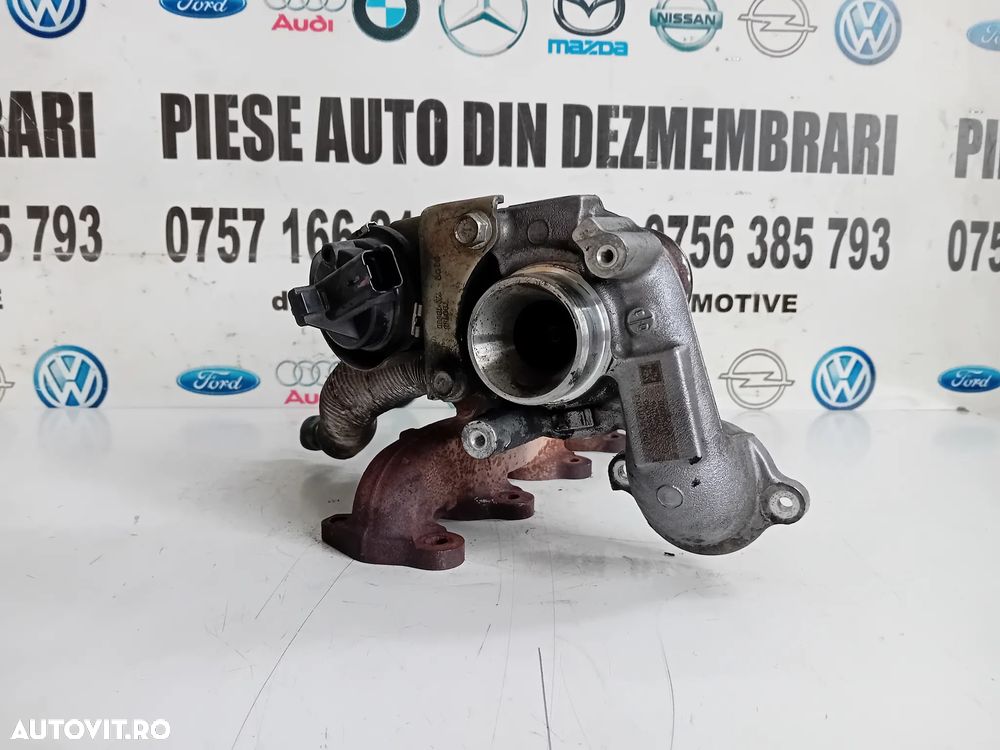 Turbo Turbina Ford Ecosport 1.5 Tdci An 2012-2019 Motor XVJD Cod 9804945280 - 1