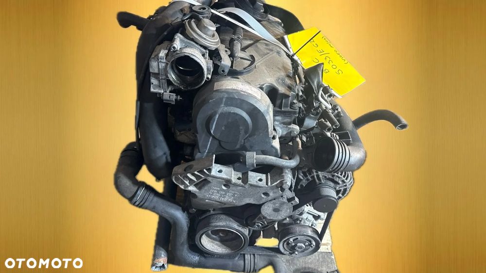 Volkswagen BKC 1.9 diesel silnik kompletny z pełnym osprzętem gotowy do montażu VIDEO PRACY SILNIKA - WHATSAPP LUB LINK W OPISIE - 5