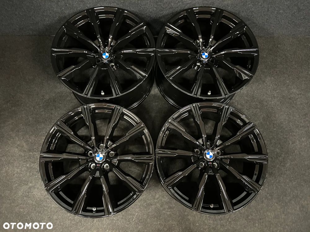 Alufelgi BMW X5 G05, X6 G06, X3 G01 20 cali 5x120 4szt. Czarne z czujnikami! - 3