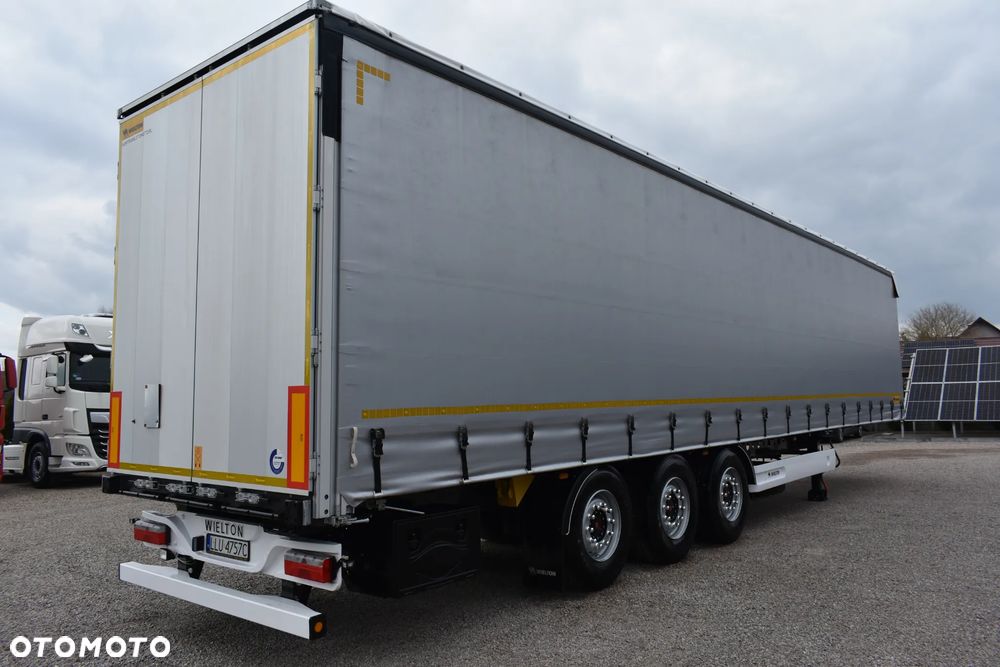 Wielton OS PODNOSZONA // 40 TYŚ KM PRZEBIEG !! // NOWA !! //  OSIE SAF // FULL LED // SALON POLSKA // DACH PODNOSZONY // - 17