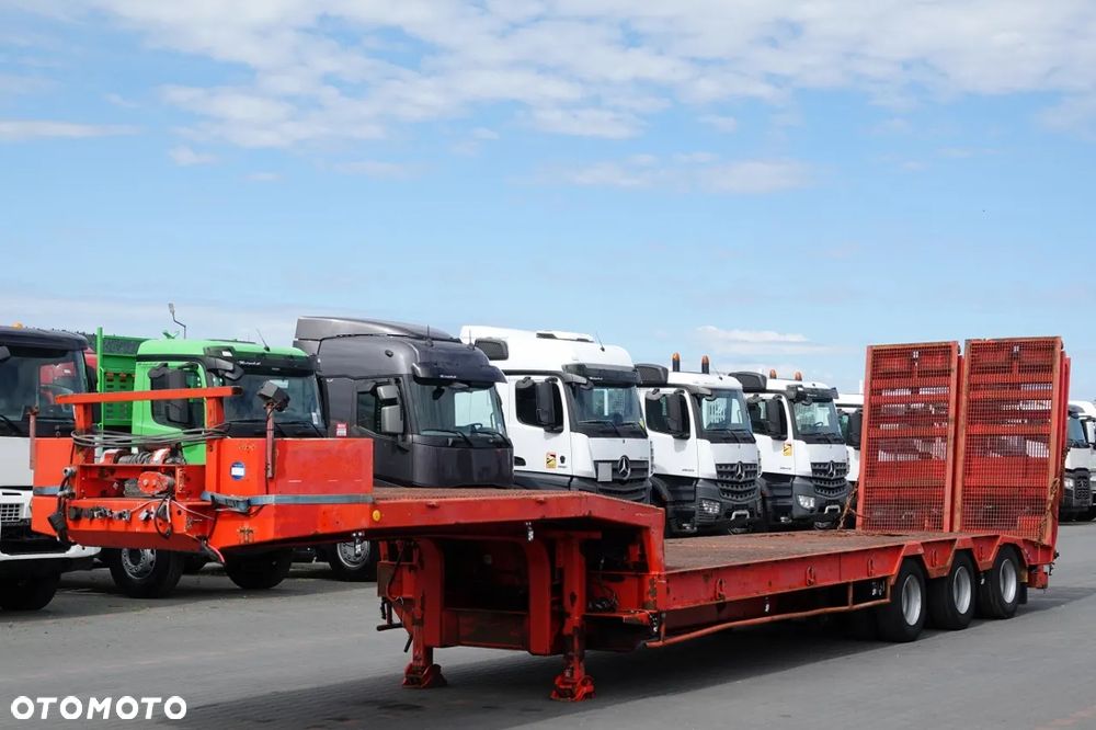 Faymonville VEREM NACZEPA LAWETA NISKOPODWOZIE / NAJAZDY HYDRAULICZNE / 3 OSIOWA / DMC: 34 tony / WAGA: 11 500 kg / - 2