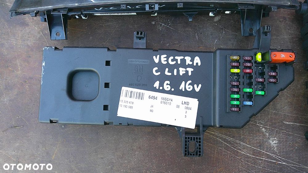 OPEL VECTRA C LIFT 1.6 16V IMMO ZESTAW STARTOWY 12242010 DTXX - 2