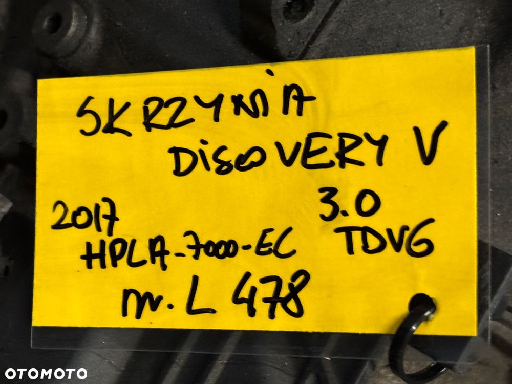 Skrzynia biegów 8hp-70 Land Rover Discovery 5 v 2017 HPLA-7000-ec - 4