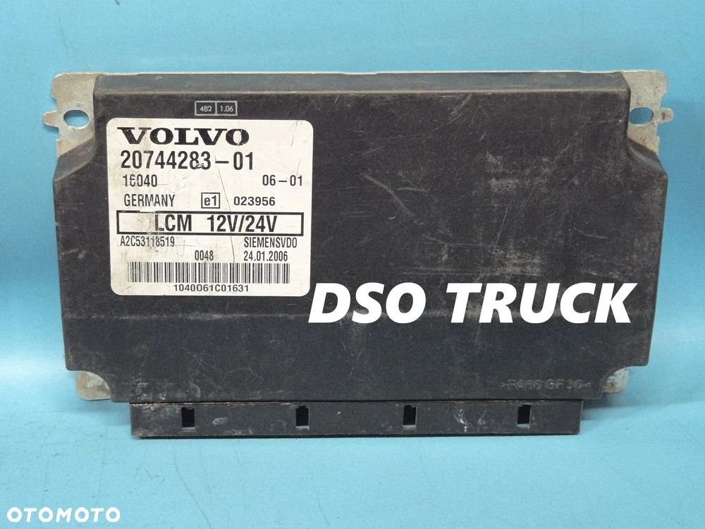 Sterownik kaseta swiatel LCM SIMENS VDO VOLVO 20744283 01 - 1