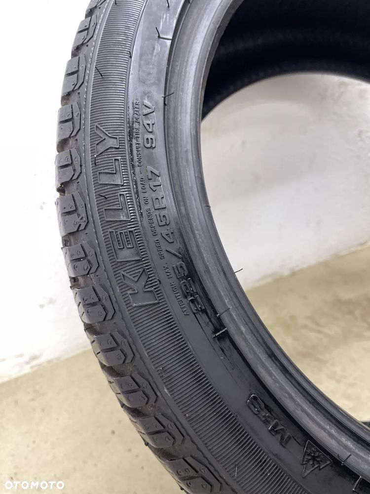2× Opona zimowa 2szt Kelly Winter HP 225/45R17 94V 23rok 7.5mm bieżnik - 8