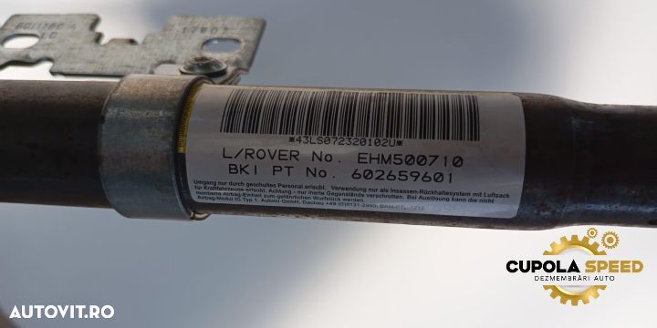 Airbag cortina stanga 602659601 Land Rover Range Rover Sport 1 [2005 - 2