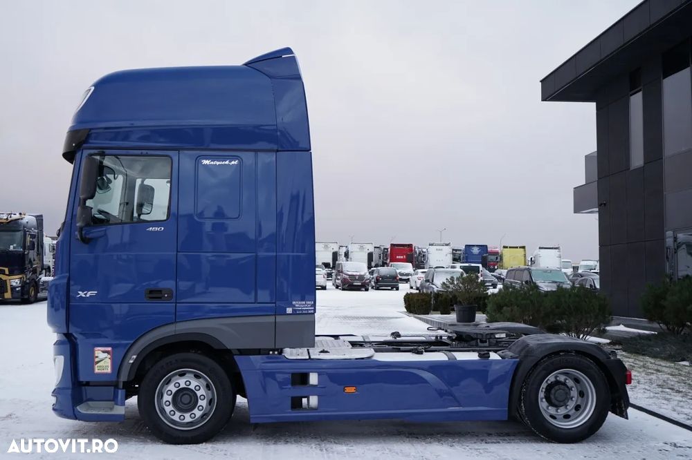 DAF XF 480 / MEGA / CABINĂ SUPER SPACE / PLATĂ JOSĂ / 2022 - 6
