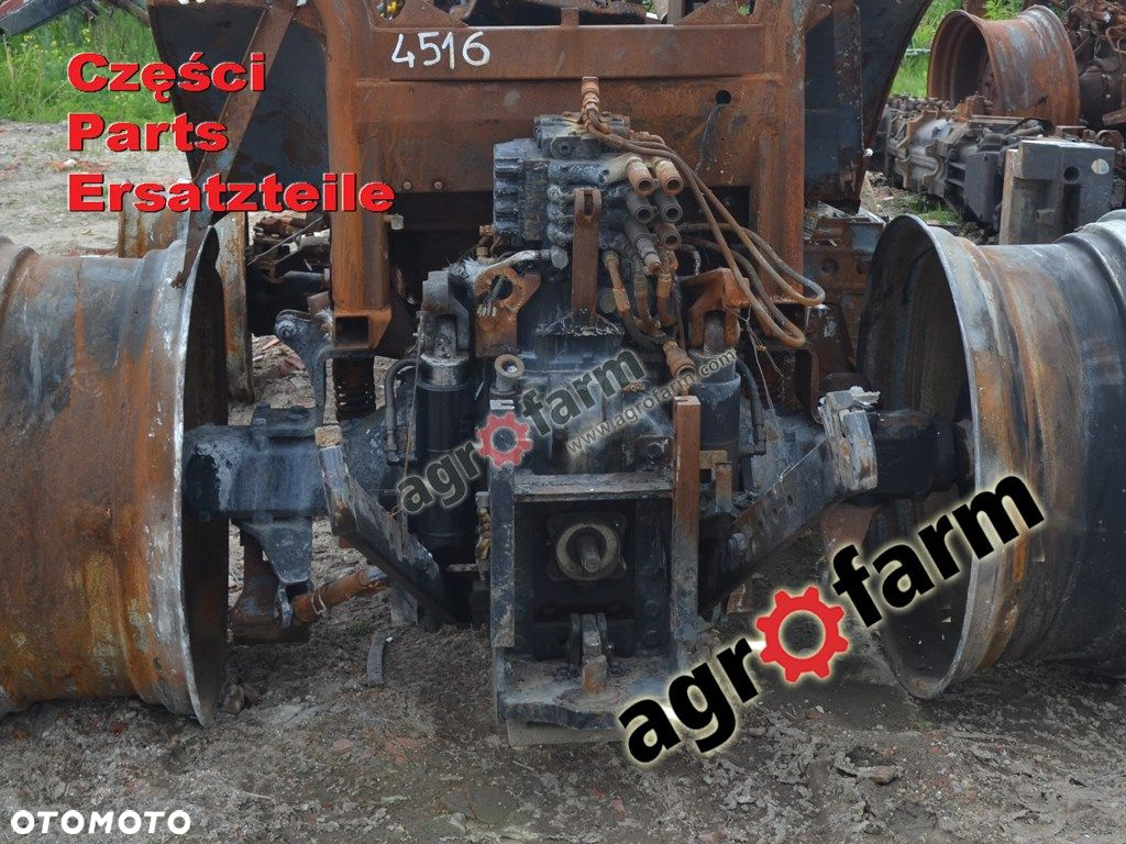 Case Maxxum 125 części, silnik, skrzynia biegów - 4