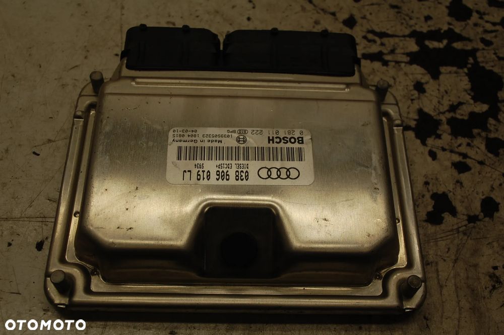 KOMPUTER STEROWNIK SILNIKA 038906019LJ AUDI A4 B6 1.9 TDI VW PASSAT B5 LIFT - 1