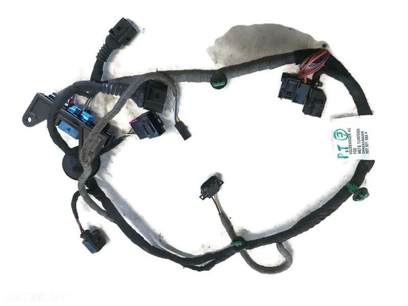 VW PHAETON LIFT 08r WIĄZKA DRZWI PRAWY TYŁ 3D7971694F - 1