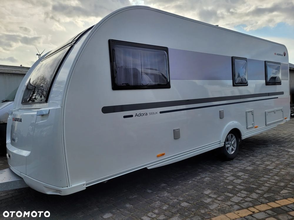 Adria Adora 593UK, klimatyzacja, mover, przedsionek - 23