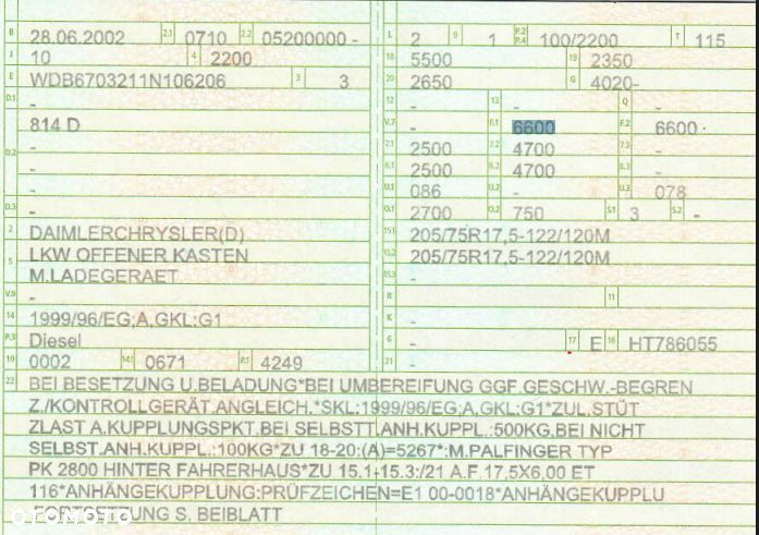 Mercedes-Benz VARIO 814D HDS PALFINGER - 4