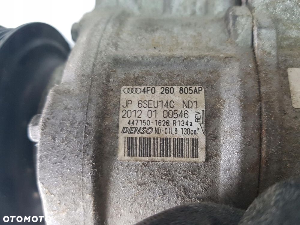 AUDI A4 B8 A6 C6 2.0 TDI SPRĘŻARKA KLIMATYZACJI 4F0260805AP - 2