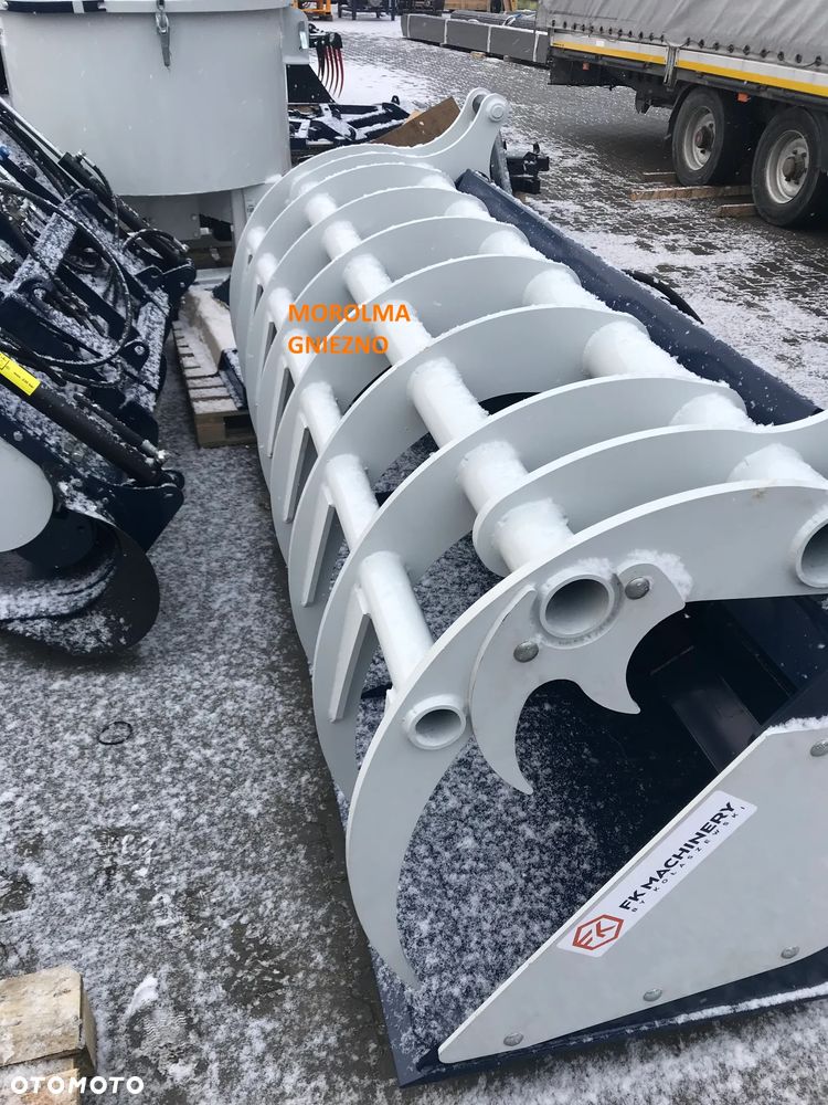 Łyżka z dociskiem szufla MAXI TELESKOP/GOLIAT FK MACHINERY łyżko-krokodyl - 4