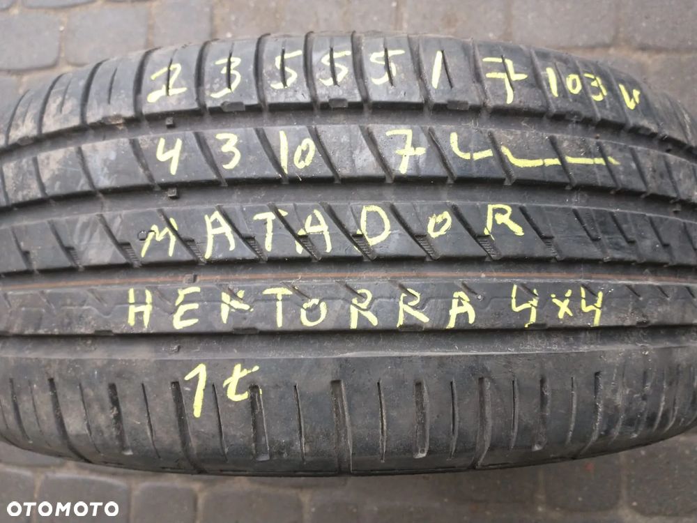 235/55R17 103V - MATADOR HEKTORRA 4x4 - 7mm - POJEDYNKA - 1