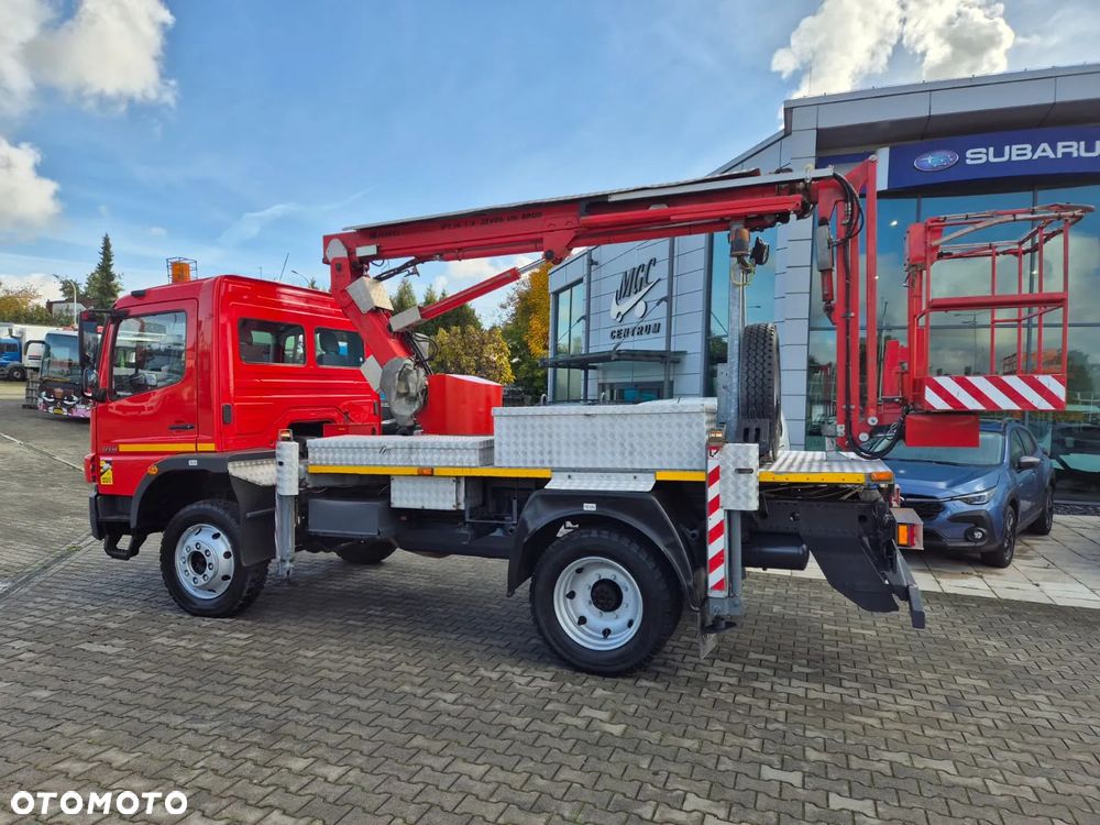 Mercedes-Benz Atego 918 / 4X4 / ZWYŻKA / MAX 18M / 200KG ŁADOWNOŚĆ / STAN BARDZO DOBRY / SERWISOWANY / BEZWYPADKOWY / NISKI PRZEBIEG! - 11