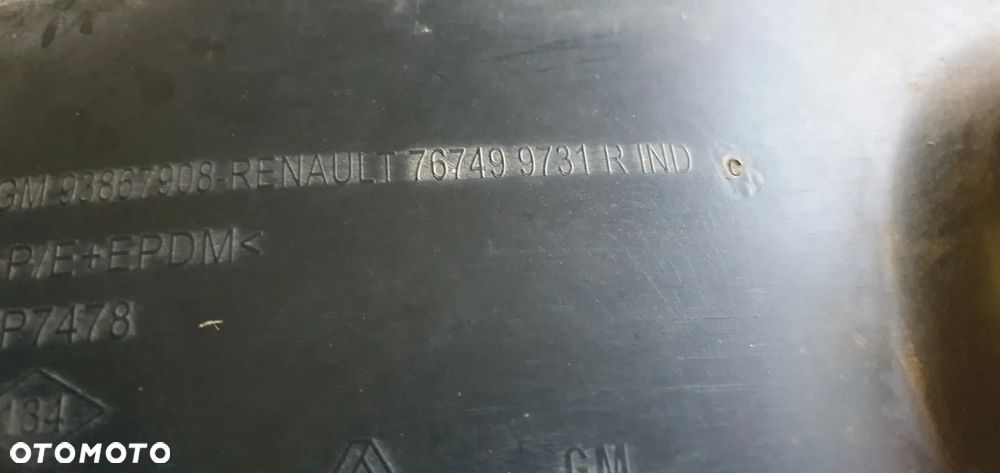 Nadkole lewy tył tylne lewe Renault Trafic III Vivaro B 93867908 767499731R - 7