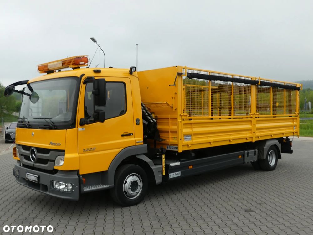 Mercedes-Benz ATEGO 1222 / WYWROTKA 3-STRONNA + HDS SKŁADANY W Z / - 9