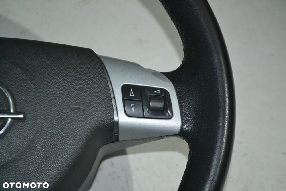 OPEL VECTRA C SIGNUM KIEROWNICA SKÓRZANA MULTIFUNKCJA 13143136 PODUSZKA AIRBAG 1312816 KPL - 8