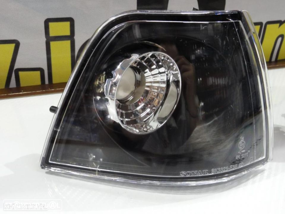 Pisca frontal bmw e36 sedan, touring 4 portas, compact fundo preto c/2 anos de garantia - 4
