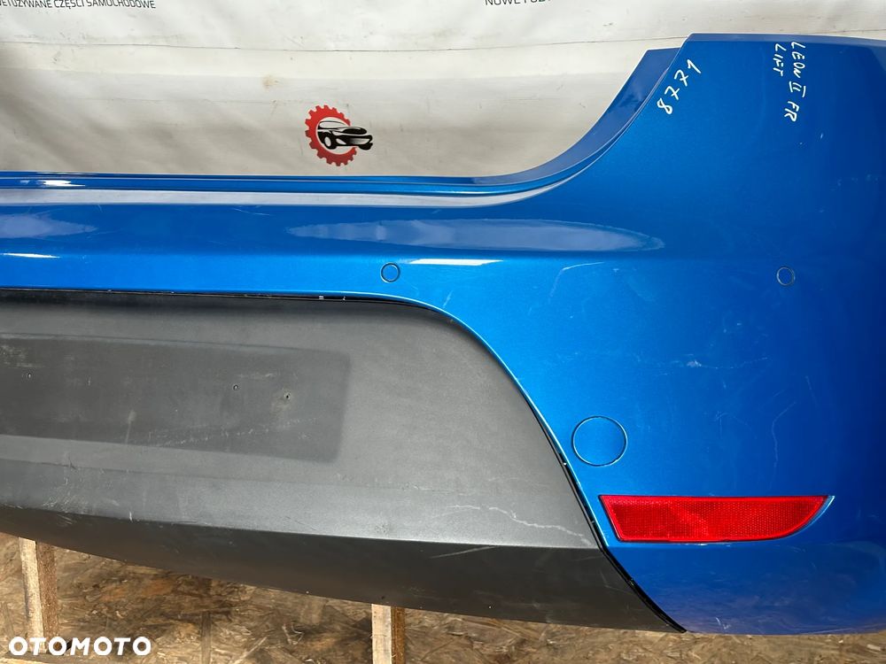 ZDERZAK TYLNY SEAT LEON II LIFT FR  PDC LZ5F - 4