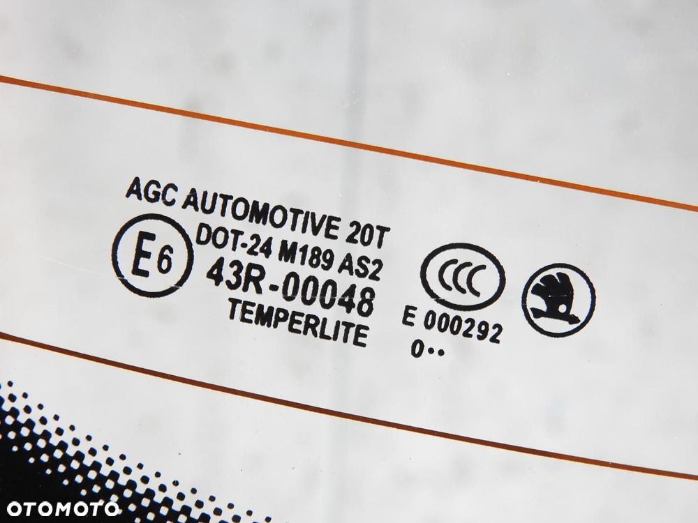 KLAPA BAGAŻNIKA 9202 SKODA FABIA II KOMBI - 6