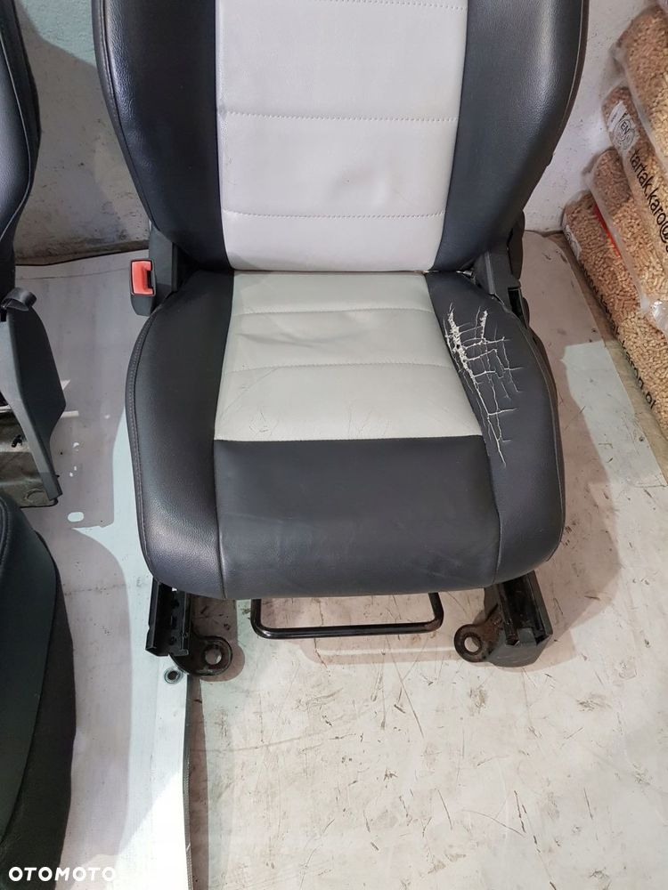 fotele kanapa skóra grzane jeep compass i 07 rok - 9