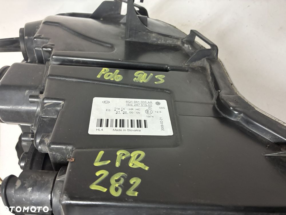 VW POLO 9N3 LIFT LAMPA PRZÓD PRZEDNIA PRAWA  EUROPA 6Q1941008 - 2