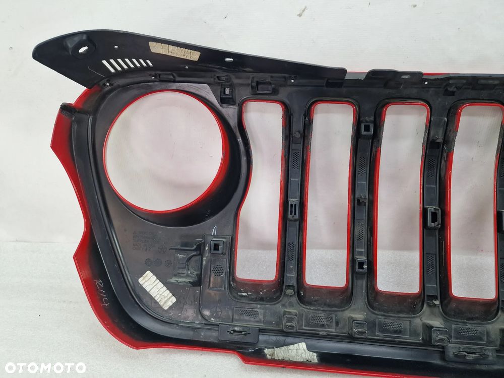 JEEP WRANGLER SAHARA SPORT VILIS WILLIS RUBIKON RUBICON JL 18- ATRAPA / GRILL PRZEDNI PRZÓD , NR 6BY75TRMAC + 68295587AC , NR AUKCJI GL796 - 17