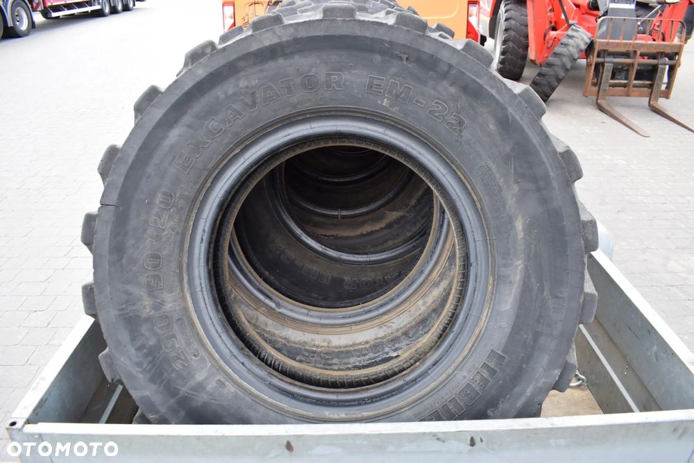 Opony bliźniaki Liebherr Excavator EM-22 290/90-20 290/90 R20 - 3