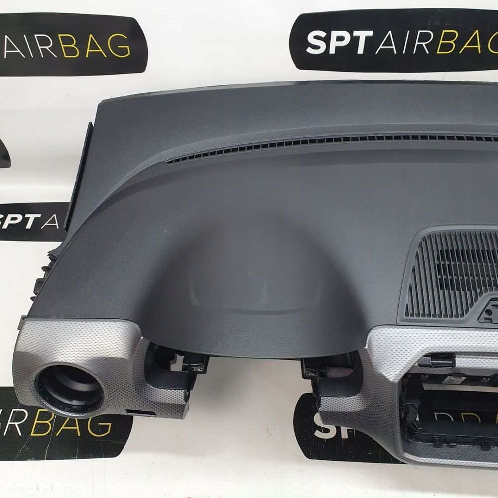 VW UP! UP DESKA ROZDZIELCZA KONSOLA KOKPIT PULPIT PODUSZKI AIRBAG AIR BAG PASY KIT SET - 2
