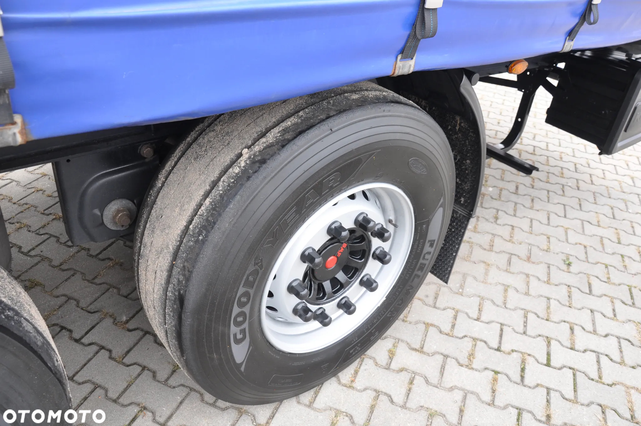 Kögel STANDARD LIGHT 5 720 kg SAF PODNOSZONA OŚ PODNOSZONY DACH KOSZ NA EP - 18