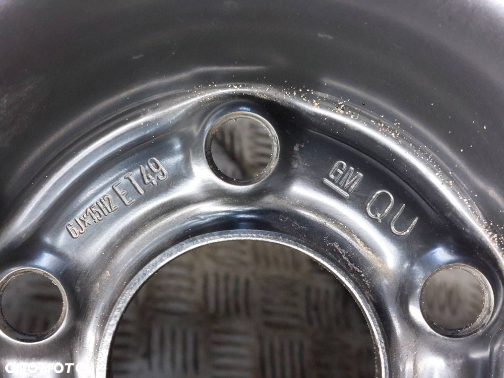 KOŁO OPONA FELGA ZAPAS 5X110 6Jx15 195/65R15 OPEL - 6