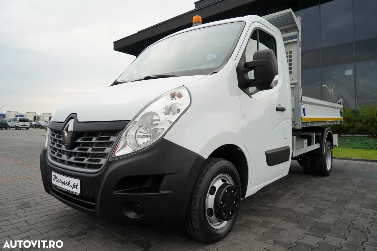 Renault MASTER / BASCULĂ / 130 CP / MANUALĂ / 3 LOCURI / IMPORTAT - 17