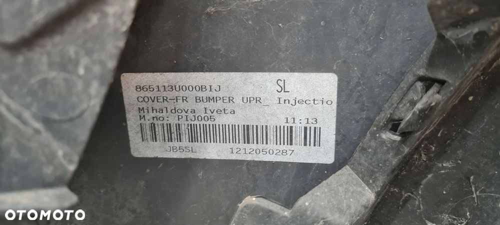 kia sportage iii 10-15 zderzak przód przedni kompletny be - 10