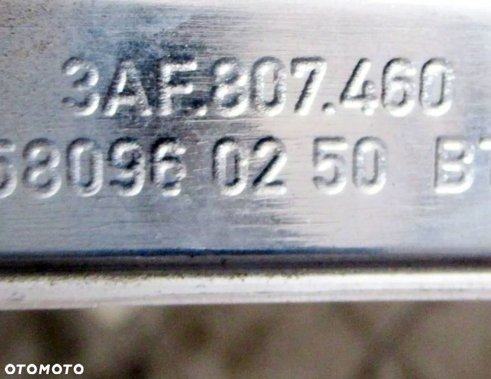VW PASSAT B7 LISTWA ZDERZAKA PRAWY TYŁ TYLNY 3AF807460 - 2
