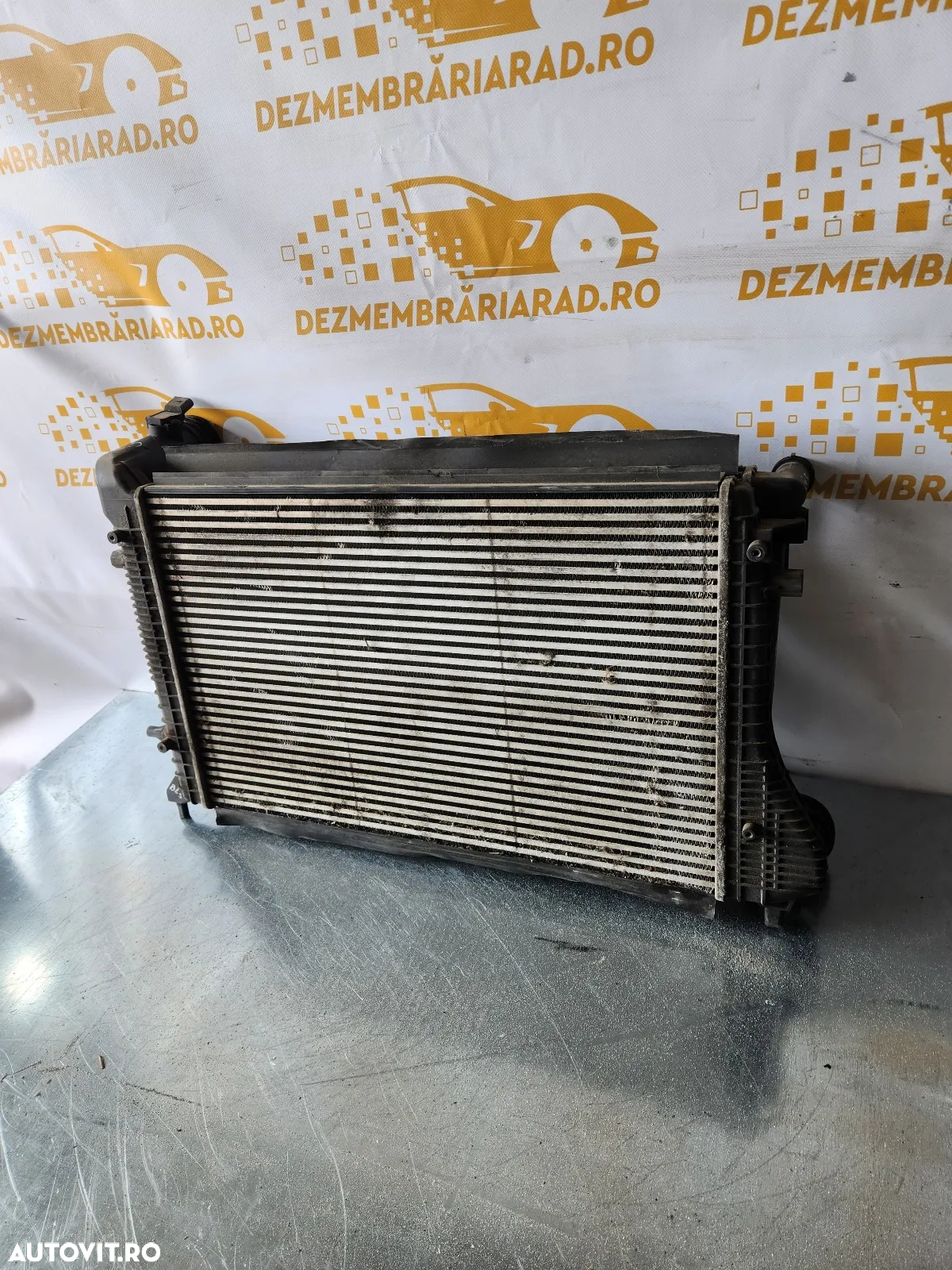 Radiator Racire Apa Antigel Radiator Intercooler Vw Seat Skoda Audi 1.9 Tdi Passat Golf Touran Cadd - 4