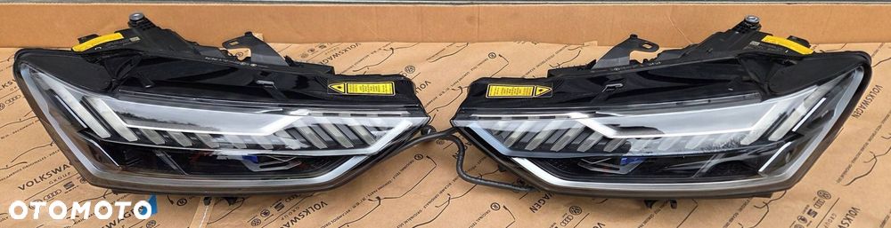 audi rs7 c8 4k lz7s przód kompletny zderzak carbon nightvision lampy laser - 11