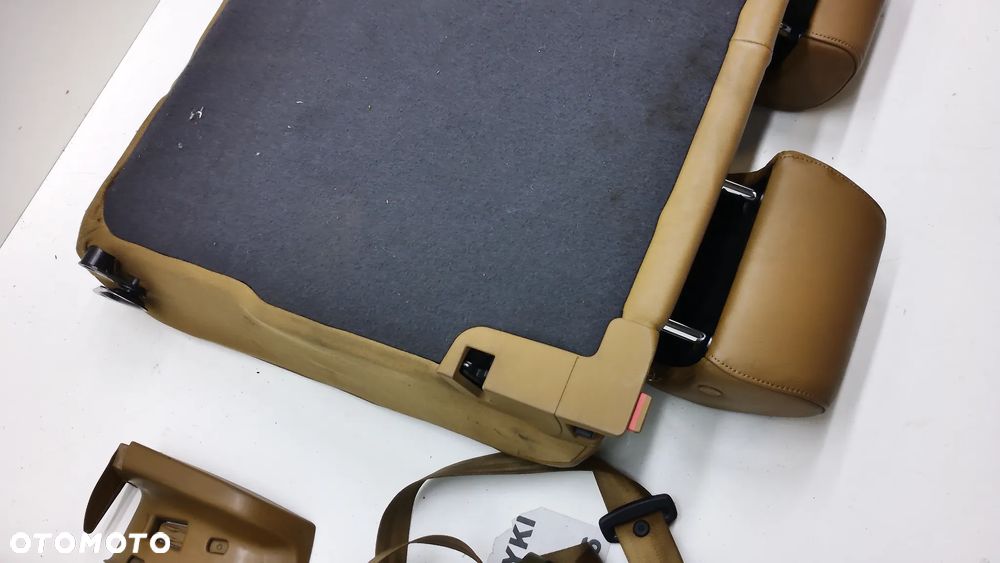 Audi A6 C6 Sedan Kanapa Oparcie Boczki Pasy Brąz - 10