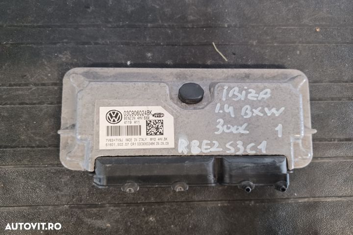 Calculator motor ECU 03C906024BK - 1.4 BXW 03C906024BK - 1.4 BXW Seat - 1