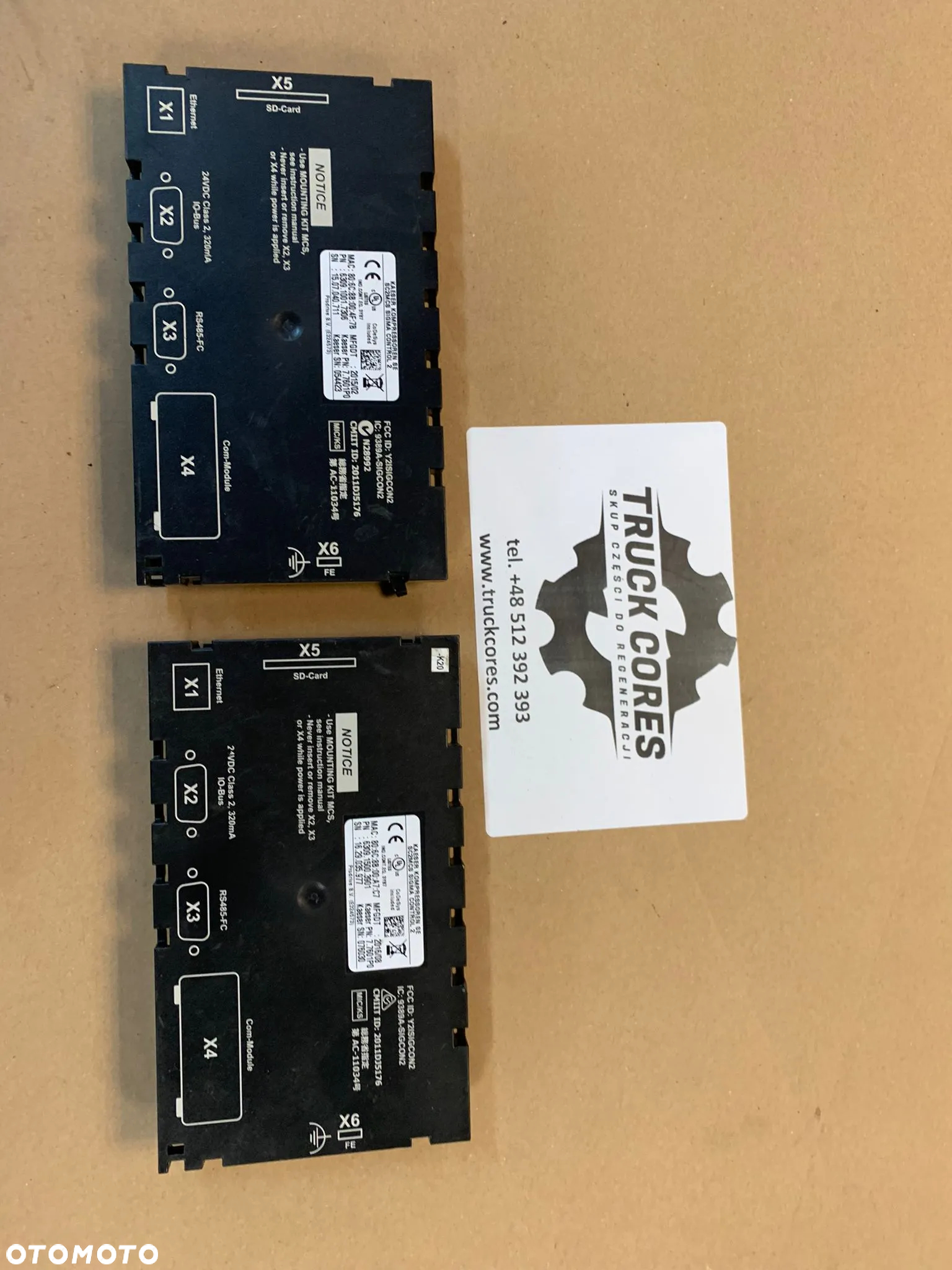 Front obudowy  panelu operatorskiego SC2MCS SIGMA CONTROL 2 KAESER 6309.1500.3901 - 4