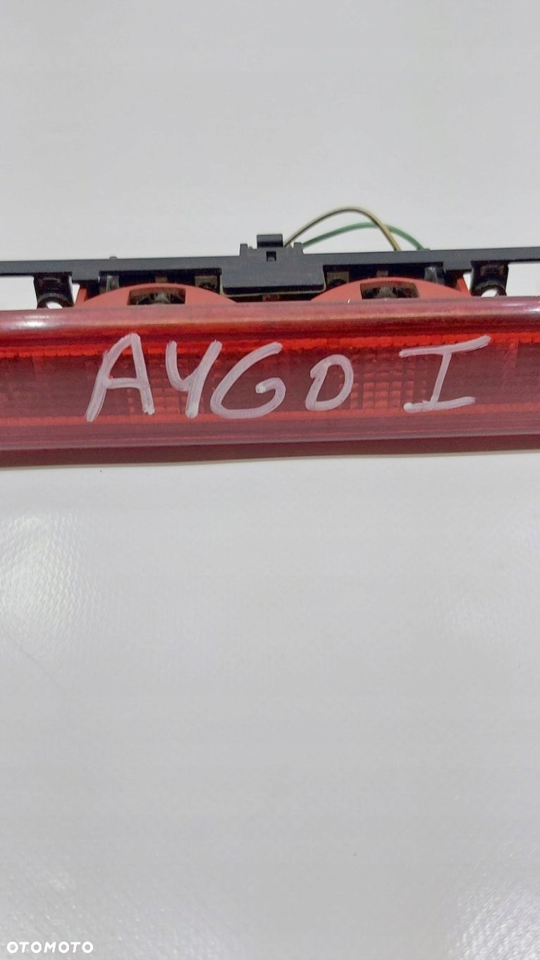 SWIATLO TRZECI STOP KLAPY CITROEN C1 I TOYOTA AYGO I PEUGEOT 107 2005-2014 - 6