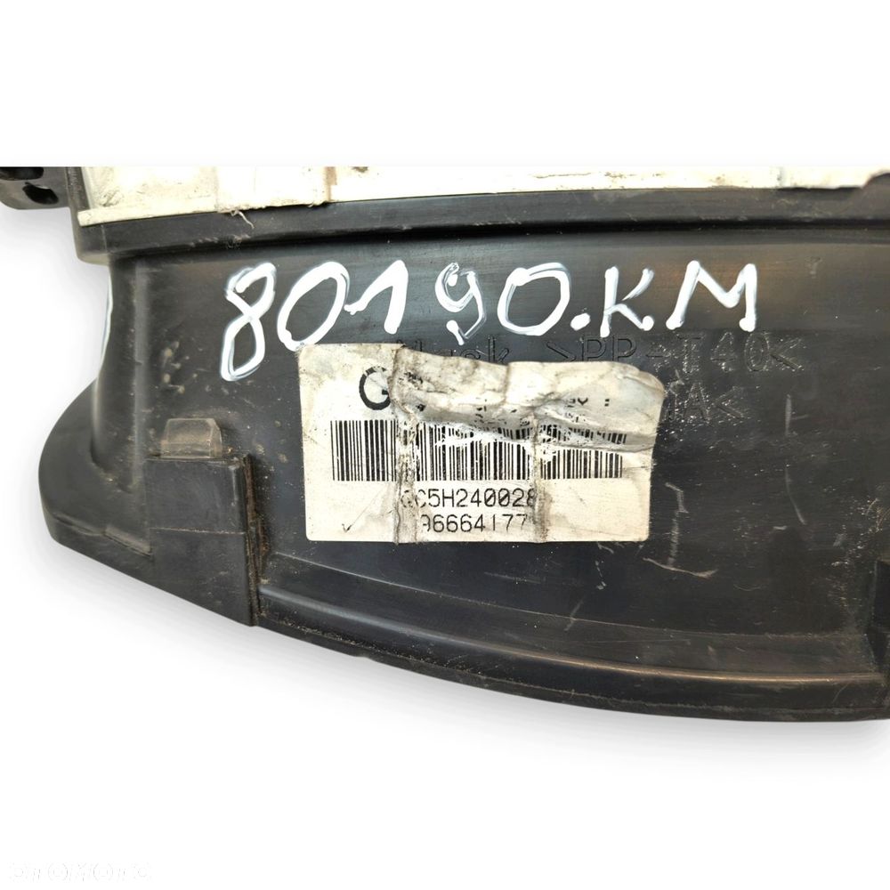 LICZNIK ZEGARY 96664177 Chevrolet Matiz 1.0 8V Benzyna 80 190km europa - 2