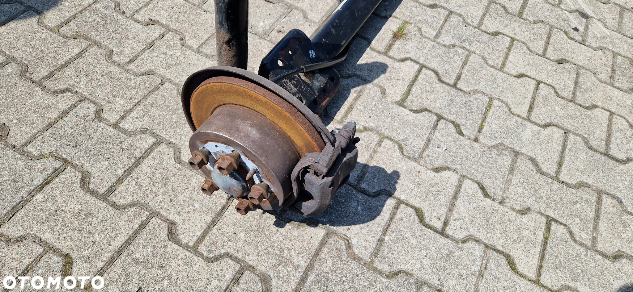 DUCATO III JUMPER LIFT BELKA TYLNA OŚ ZACISKI TARCZE KOMPLETNA 01374249080 - 2