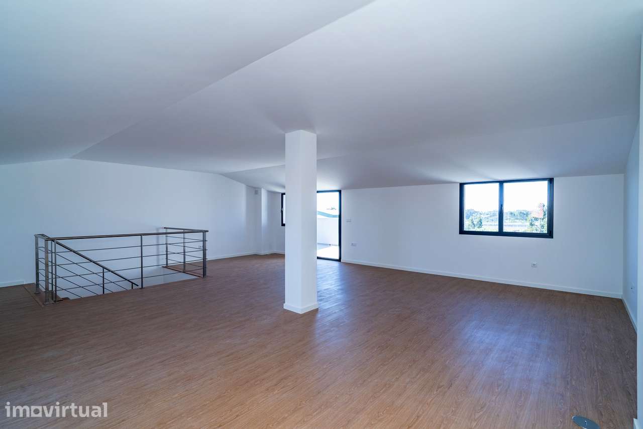 T2 Duplex Novo com 2 Suites, Estacionamentos, Terraços, em Aveiro. - Grande imagem: 3/35