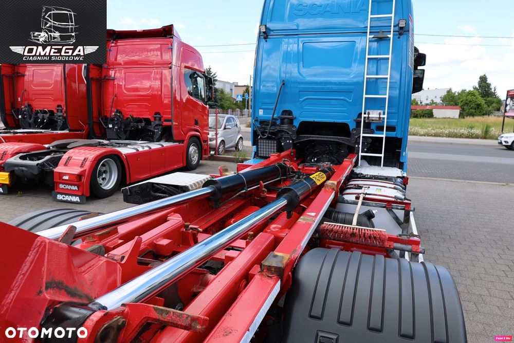 Scania R 450 Hakowiec // Oś skrętna // PALFINGER // Klima postojowa / - 33