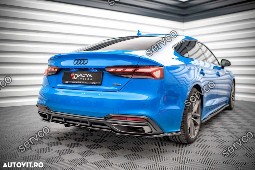 Prelungire bara spate Audi A5 S-Line F5 2019- v25 - Maxton Design - 2